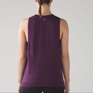 Lululemon swift Breeze By Muscle Tank Aurora / Blk
